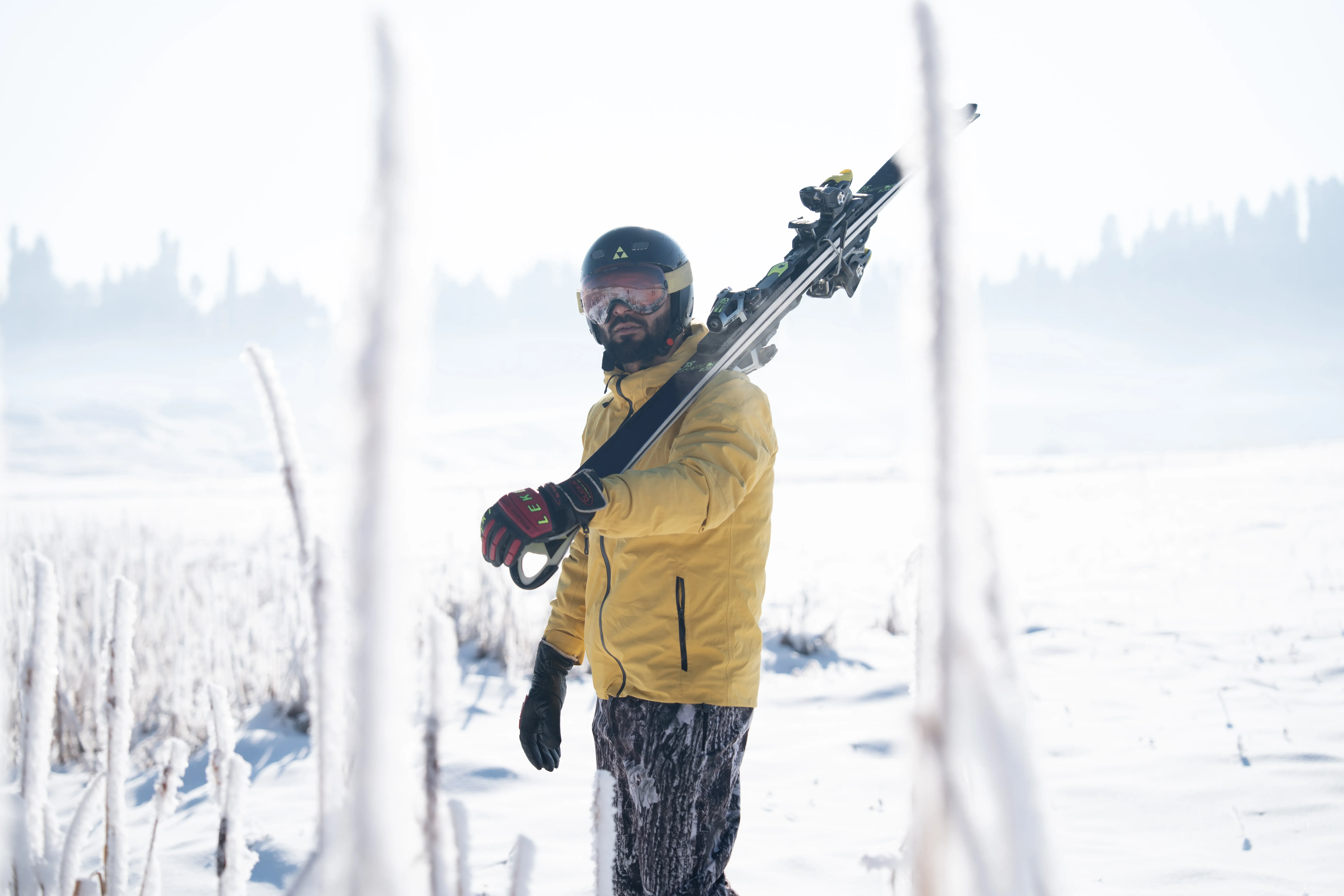 Safety briefing on the slopes